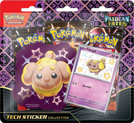 Pokemon TCG Paldean Fates Tech Sticker Fidough