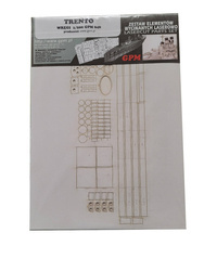 GPM Wręgi do modelu kartonowego R.N. Trento