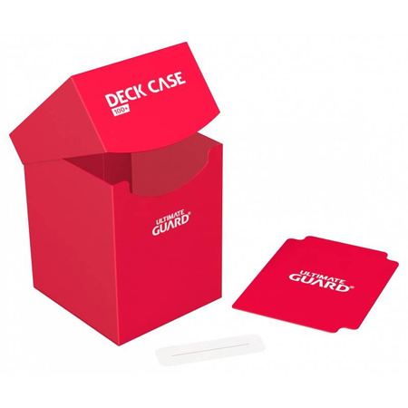 Pudełko na karty Deck Case 100+ Czerwone (UG)