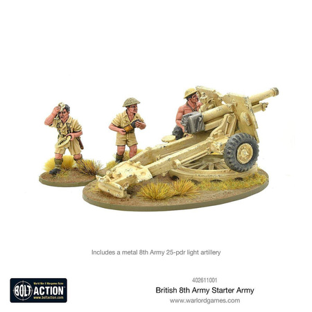 Bolt Action British 8th Army - Starter Army