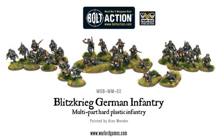 Bolt Action WWII Blitzkrieg German Infantry