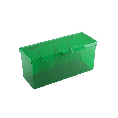 Pudełko na karty Gamegenic Fourtress 320+ Green / Zielone