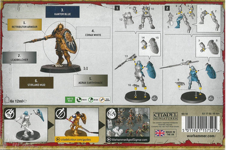 Stormcast Eternals Vindictors + Paints Set - zestaw farb