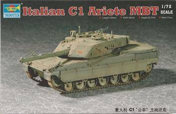 Trumpeter 07250 Italian C1 Ariete MBT