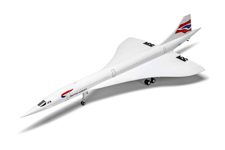 Model kartonowy Airfix A50189 The last flight of Concorde Gift Set