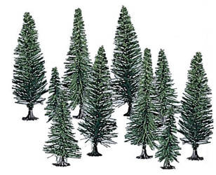 Piko 55743 Drzewka iglaste - jodły 10 sztuk