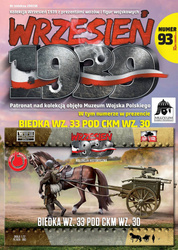 Wrzesień 1939 Nr 93 Biedka wz. 33 pod CKM wz. 30