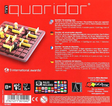 Quoridor Mini - wersja podróżna