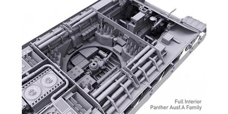 Takom 2099 Panther A Late Prod. Full Int. Kit 2in1