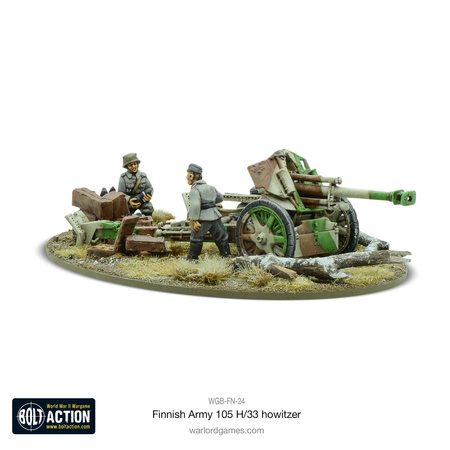 Bolt Action WWII Finnish 105 H/33 Howitzer