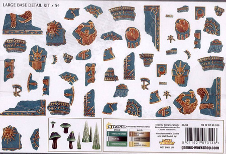 Dodatki do podstawek Shattered Dominion Large Base Detail Kit