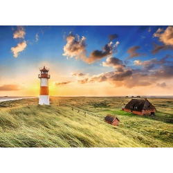 Puzzle 1000 el. Latarnia w List, Niemcy (Trefl)