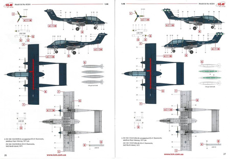 ICM 48304 OV-10A Bronco US Navy model plastikowy do sklejenia i pomalowania