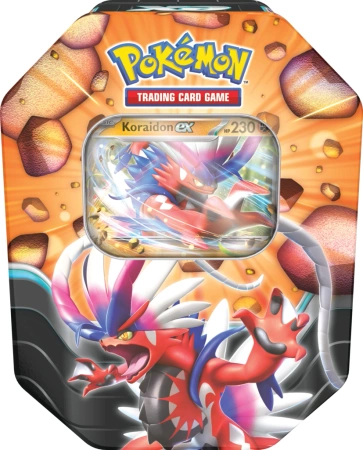 Pokemon TCG Slashing Legends Summer Tin Koraidon ex