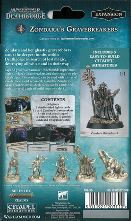 Warhammer Underwolds Soulblight Gravelords Zondara's Gravebreakers