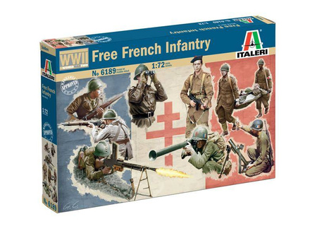 Italeri 6189 Free French Infantry
