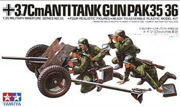 Tamiya 35035 3.7cm Anti-Tank Gun Pak35/36