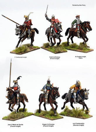 Perry Miniatures AO70 Agincourt Mounted Knights 1415-1429