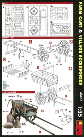 Zestaw plastikowy do sklejenia i pomalowania Mini Art 35657 Farm Craft & Village Accessories