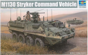 Trumpeter 00397 M1130 Stryker Command Vehicle model plastikowy do sklejenia i pomalowania