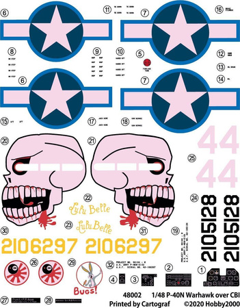 Hobby 2000 P-40N Warhawk Aces over CBI