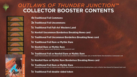 Magic: The Gathering Outlaws of Thunder Junction Collector Booster