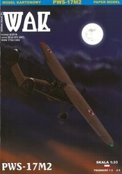 Model kartonowy WAK 8/18 PWS-17M2 (Wersja myśliwska)