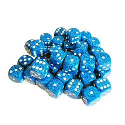 Kości zestaw 36xD6 Chessex 25906 Speckled Water