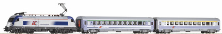 Piko 59103 Kolejka Piko Zestaw startowy cyfrowy SmartControl WLAN PKP Intercity z lokomotywą Husarz i wagonami osobowymi