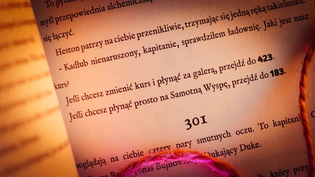 Gonitwa Cieni - gra paragrafowa