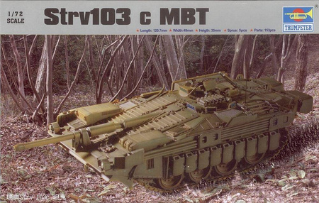 Trumpeter 07220 Strv 103c MBT