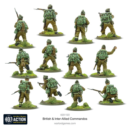 Bolt Action WWII British&Inter-Allied Commandos