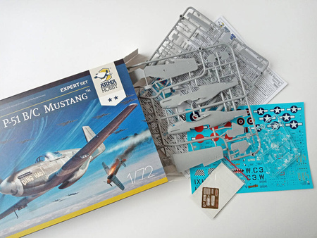 Arma Hobby 70038 Mustang P-51B/C Expert Set