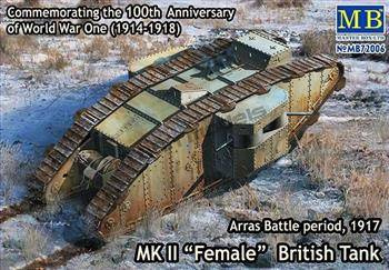 Master Box 72006 Mk.II 'Female' Arras Battle 1917