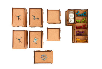 Insert do gry planszowej Na Skrzydłach / Wingspan + mieści dodatki + wieża do kości (e-Raptor)