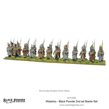 Black Powder 2nd Edition Waterloo - zestaw startowy 