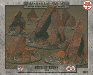 Battlefield in a Box BB644 Rock Outcrops Mars