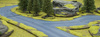 Battlefield in a Box BB512 River Expansion Fork - rzeka rozwidlenie