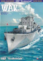 WAK 10/18  Niszczyciel ORP Krakowiak