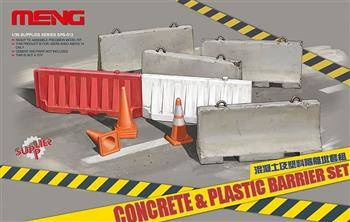 MNG-SPS-012 Concrete & Plastic Barrier Set