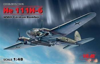 ICM 48262 He 111H-6 WWII German Bomber