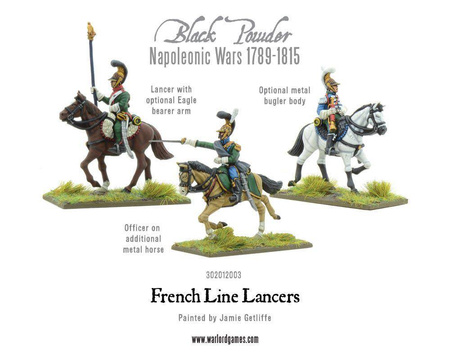 Black Powder Napoleonic French Line Lancers