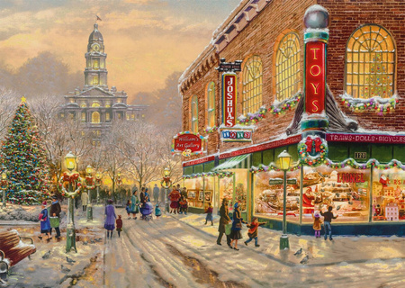 Puzzle 1000 Thomas Kinkade Świąteczne Życzenie (Schmidt)
