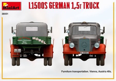 MiniArt 38051 L1500s German 1,5T truck