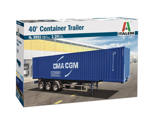 Italeri 3951 40' Container Trailer