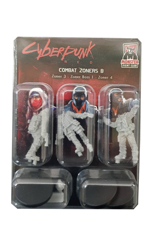 Cyberpunk Red Zoners B - figurki