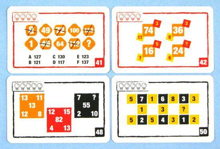 Łamigówka - Logic Cards - zestaw żółty