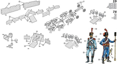 Italeri 6031 French arttillery set