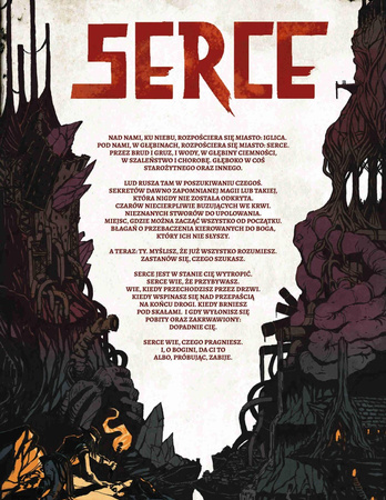 Serce Miasto Poniżej RPG + PDF