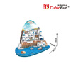 Puzzle 3D 129 el. Wyspa Santorini